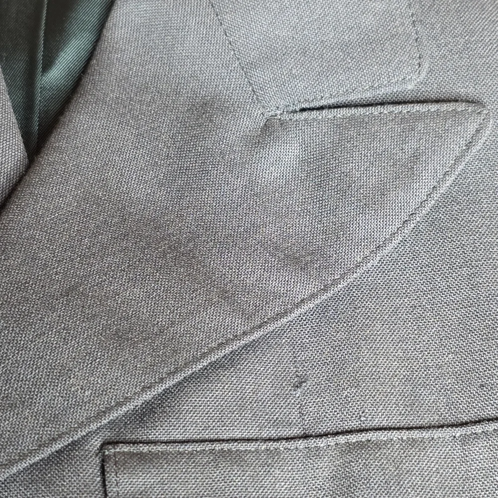 Vintage U.S. Army Dress Uniform Set Green Wool Poly Jacket 38R Pants 30x32 - Picture 10 of 15